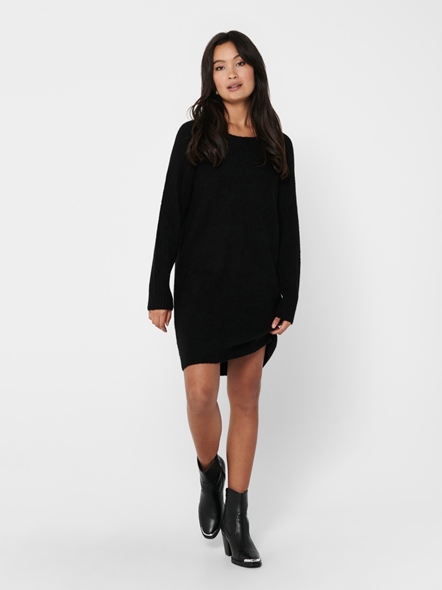 ONLCAROL L/S DRESS KNT NOOS