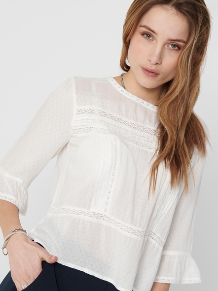 ONLANEMONE 3/4 FLAIRED TOP NOOS WVN