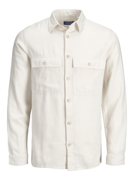 JORGORDON LINEN OVERSHIRT LS