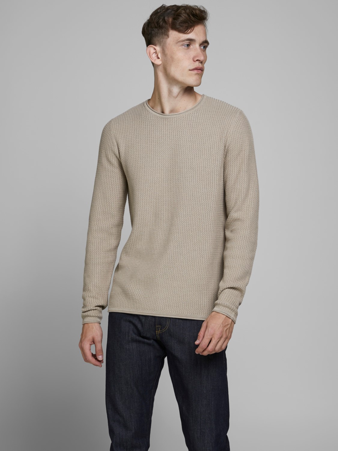 JPRBLUCARLOS KNIT CREW NECK NOOS