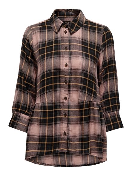 ONLNEW CANBERRA 3/4 CHECK SHIRT  NO