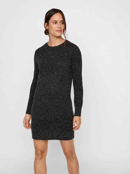 VMDOFFY LS O-NECK DRESS GA NOOS