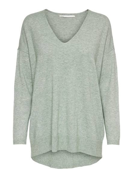 ONLLELY L/S LOOSE V-NECK PULL KNT