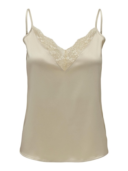 ONLVICTORIA SL LACE MIX SINGLET WVN