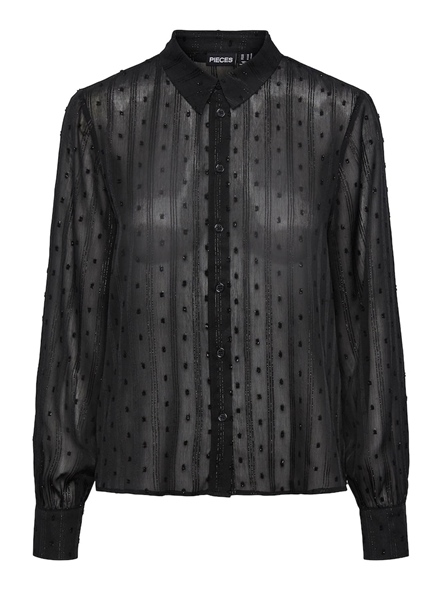 PCSYLLA LS GLITTER SHIRT