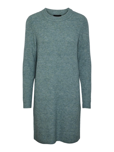 PCELLEN LS O-NECK KNIT DRESS NOOS B