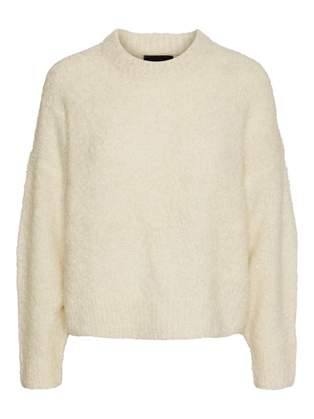 PCNATHERINE LS O-NECK KNIT BC