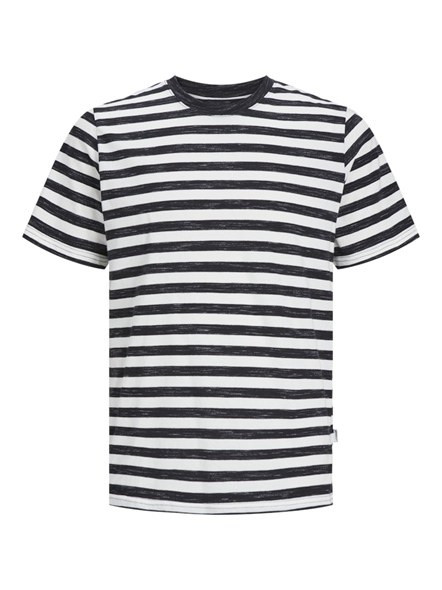 JORTAMPA STRIPE TEE SS CREW NECK