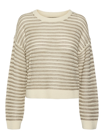 VMNEWMADERA LS O-NECK PULLOVER BOO